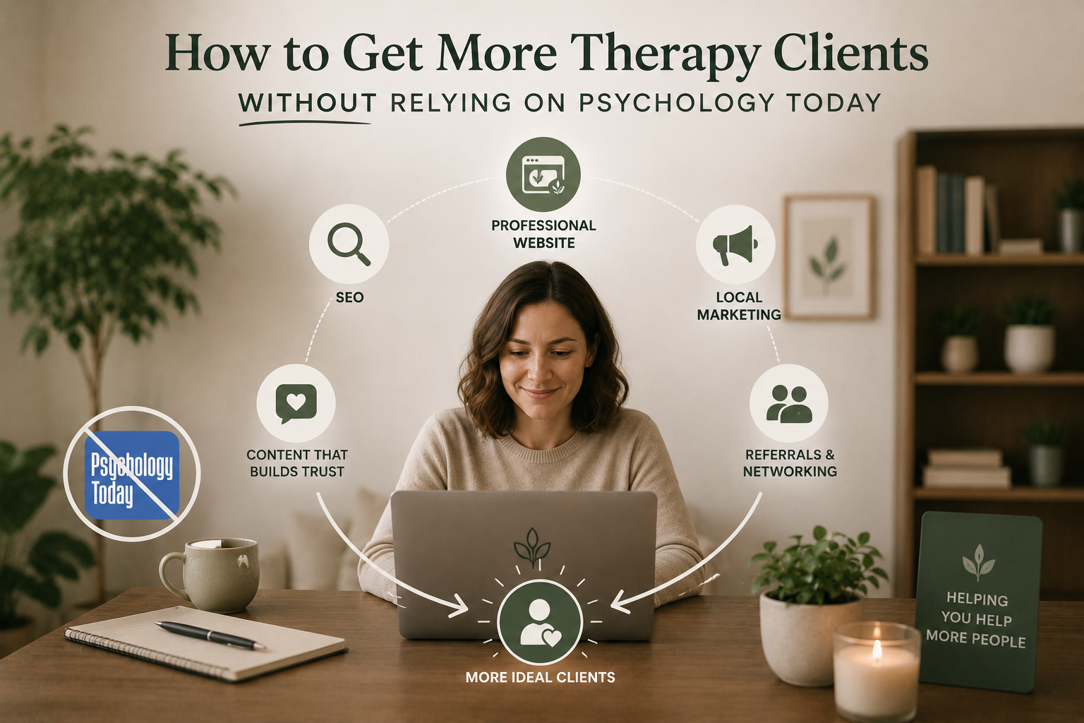 How to Get More Therapy Clients Without Relying on Psychology Today